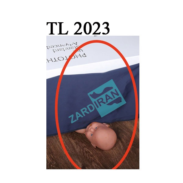 نحوه قرار گرفتن نوزاد در دستگاه زردی نوزاد مدل tl-2023-zardiran